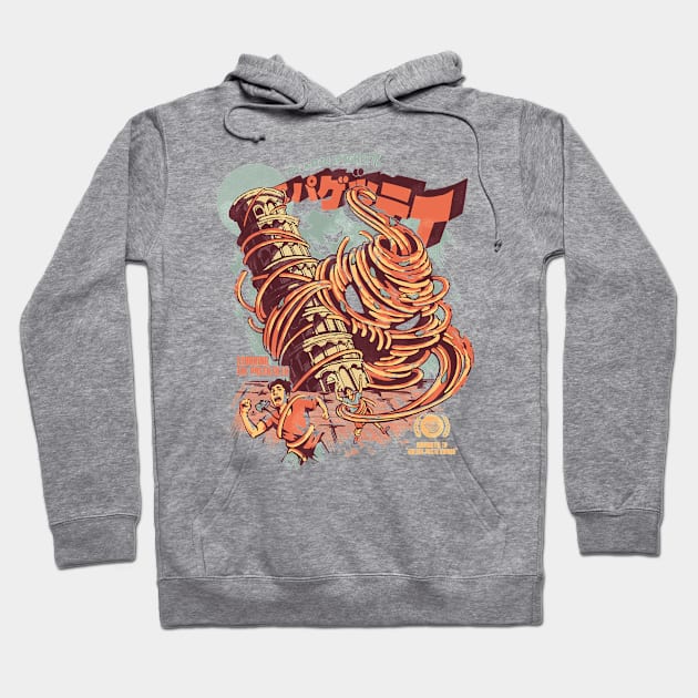 The Kaiju Spaghetti Hoodie by sighitalian